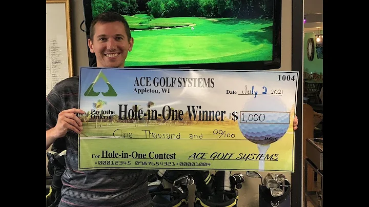 Anthony Rasmussen  Hole-in-One at High Cliff Golf ...