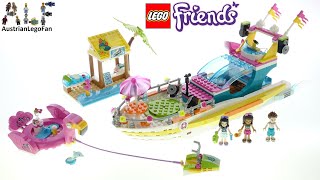 Мульт Lego Friends 41433 Party Boat Lego Speed Build Review