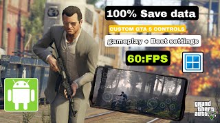HOW TO ADD 100% SAVE DATA IN GTA 5 LITE + CONTROLS + BEST SETTINGS FOR 60FPS GAMEPLAY | WINLATOR
