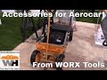 Accessories For #WorxPower Aerocart 8 in 1 Lawn and Garden Cart | Weekend Handyman | #WorxPowerTools
