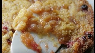 Юлия Высоцкая — Груши с клюквой под хрустящим тестом Юлия Высоцкая — Груши с клюквой под хрустящим тестом