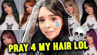 HAIR TRANSFORMATION!! 🔥 Hoffen wir dass meine Haare nicht ausfallen upsi 👀