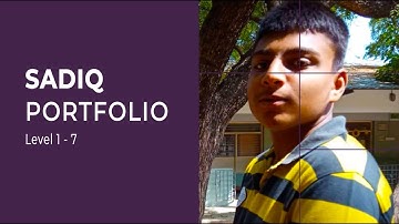 Sadiq’s Level 1 to 7 Portfolio - HashHackCode - Creative Coding