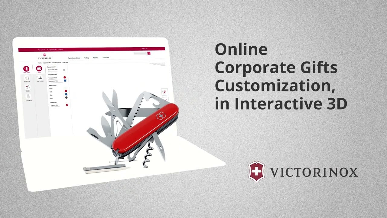 Victorinox Compact Color Knife, 3D Swiss Knife