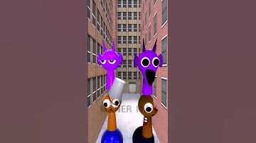 Sprunki & Horror Sprunki build a 2-line tower!! 🧱🎮 #Sprunki #Horror #2line #Game #Gmod