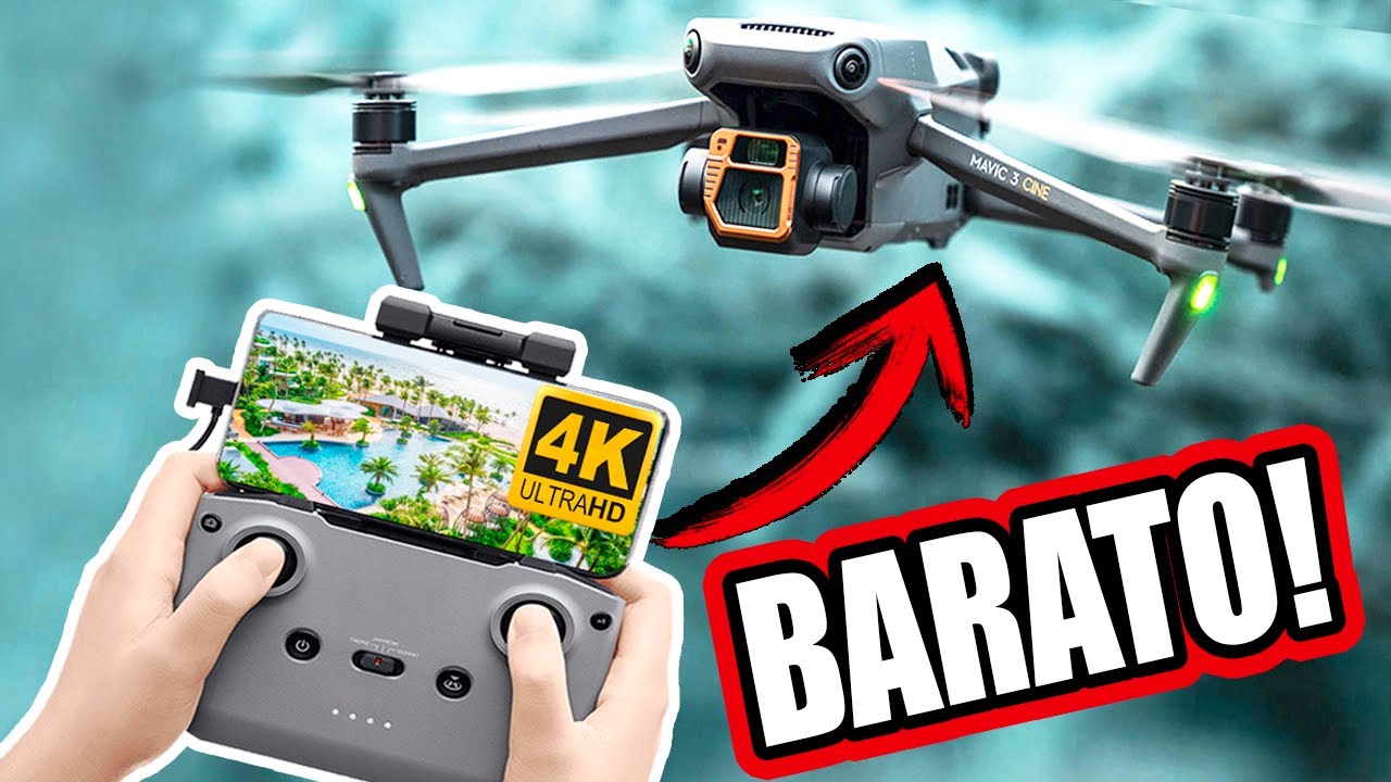 El mejor Drone con Cámara 4k Calidad Precio! 2024🔴 - DJI mini 3