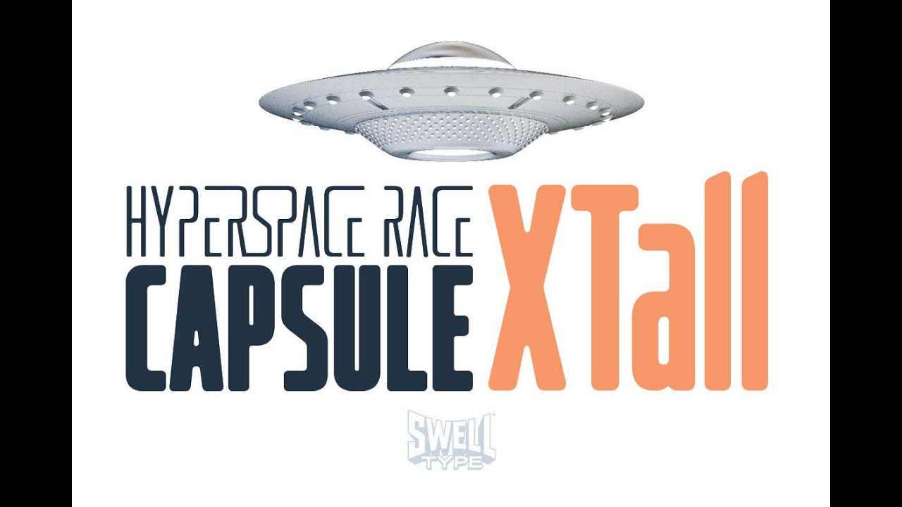 Hyperspace Race Capsule Xtall Font Download