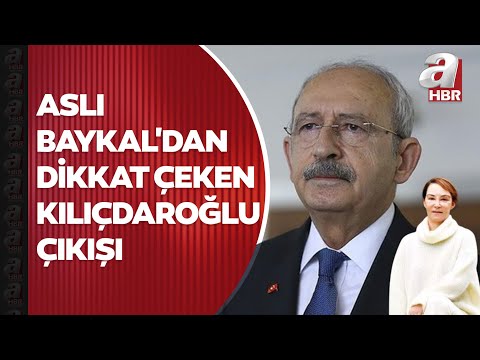 Kemal Kılıçdaroğlu'nun Deniz Baykal ziyareti sonrası Aslı Baykal'dan dikkat çeken çıkış | A Haber