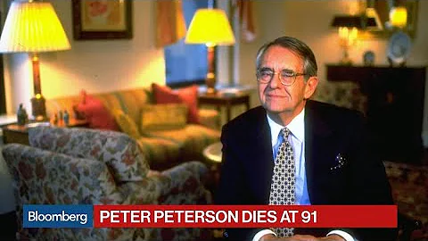 Blackstone Billionaire Pete Peterson Dies at 91