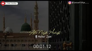 Maher Zain - Ala Nahjik Mashayt Lirik