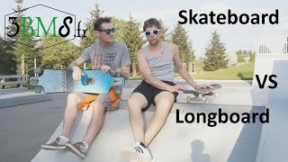 Différence entre le skate et le longboard