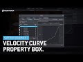 Superior Drummer 3 Velocity Curve property box