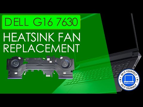 How To Replace Your Heatsink Fan Assembly | Dell G16 7630