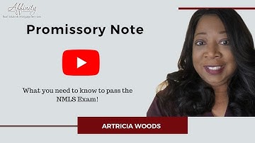 Passing the NMLS - Promissory Note