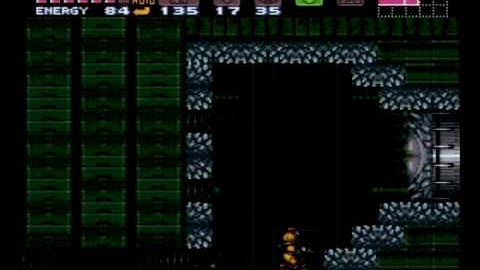 Super Metroid 100% Walkthrough Part 18 - Boss Battle Phantoon