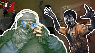 I tricked my friend into playing VR zombies
