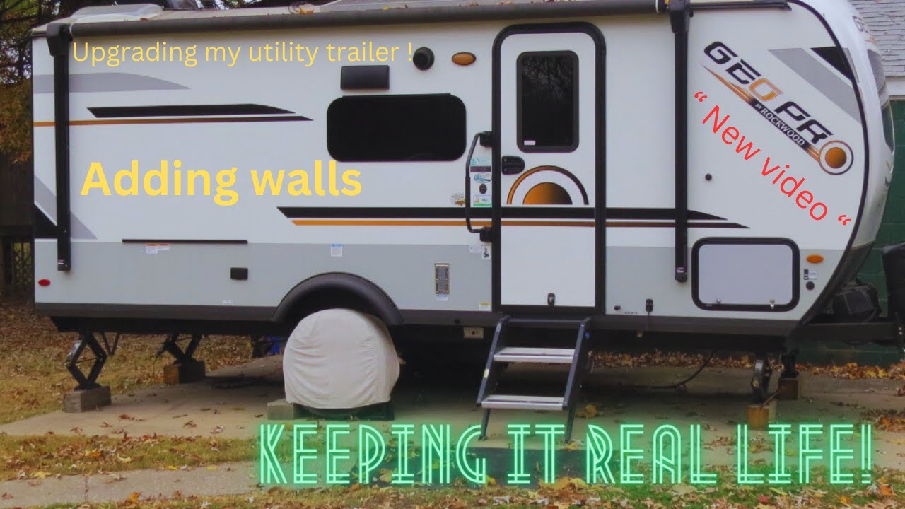 Upgrading my utility trailer YouTube