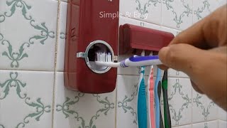 Dispenser Odol Dan Tempat Sikat Gigi Pasta Gigi Toothpaste Unik - X160