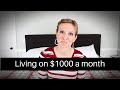 HOW TO LIVE ON $1000 A MONTH | EXTREME FRUGALITY TO SAVE FOR A HOUSE