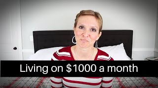 HOW TO LIVE ON $1000 A MONTH | EXTREME FRUGALITY TO SAVE FOR A HOUSE