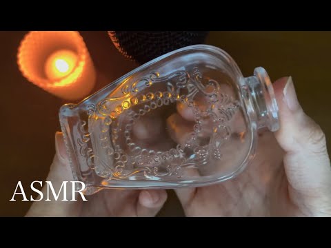 【ASMR】花瓶をタッピングしたり耳かきで引っ掻く音【音フェチ】vase sound🫙
