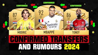 FIFA 24 | NEW CONFIRMED TRANSFERS & RUMOURS! 🤪🔥 ft. Mbappe, Modric, Toney... etc