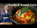 Chayote and Tempeh Curry 🥰