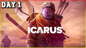 Day 1 in This Ruthless Wilderness Survival Game | ICARUS Gameplay