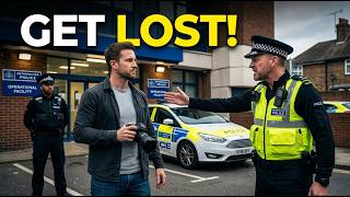 UK Cops PANIC When Auditor Refuses to Stop Filming Tension Explodes!