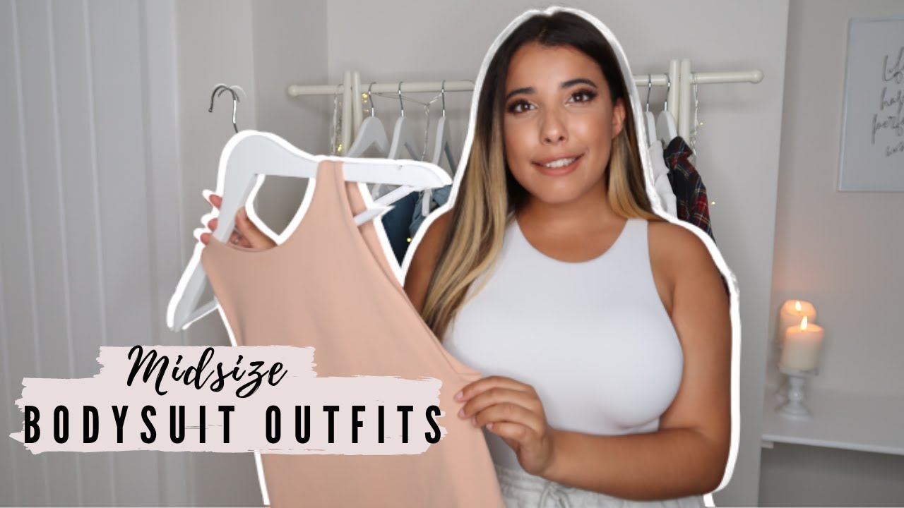 Midsize Bodysuit Outfits, How to Style Bodysuits, Size 12