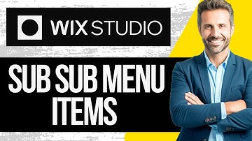 How to Create a Sub Sub Menu Item in Wix Studio