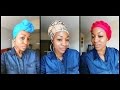 How to tie a Head Wrap - 5 Ways