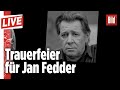 🔴 Deutschland nimmt Abschied vom Schauspieler Jan Fedder | BILD Live vom 14.01.2020
