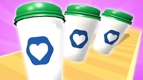 ✅Coffee Stack. All Levels TOP Gameplay iOS Android Mobile Games Walkthrough New Update Max Level