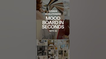 Mood board in seconds with AI #interiordesign #interiordesigner #interiorai #interiordesignai #ai