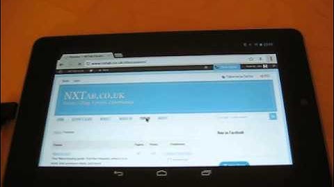 How to Connect a Mouse to The Nexus 7 Tablet