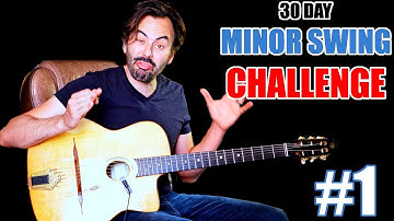 How to play the chords on Minor Swing (comping / rhythm guitar)