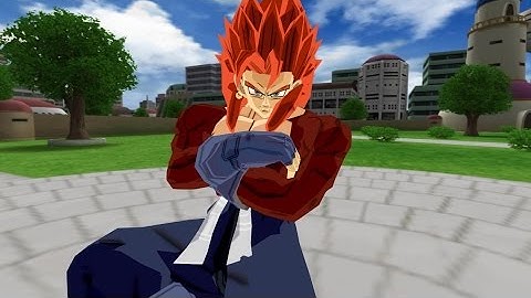 Vegeto SSJ4 GT (Goku GT and Vegeta GT Potara Fusion) VS Super Android 17 (Mod DBZ Tenkaichi 3)