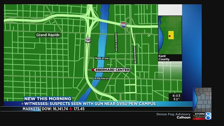3 men seen with gun near GVSU Pew Campus
