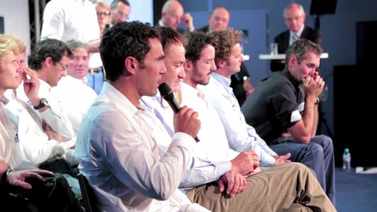 Les coulisses de la conférence de presse du 26 septembre 2012 - Vendée Globe 2012-2013