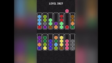 Ball Sort Level 3927