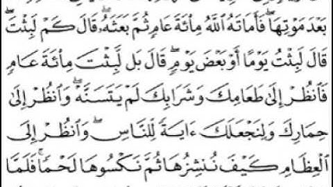 سورة البقرة [ من الآية 246 إلى 259 ] بصوت الشيخ سعد الغامدي