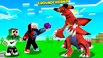MINI GAME PIXELMON: NOOB TEAM SỞ HỮU POKEMON FUSION THẦN RỒNG ĐẤT ĐÁNH BẠI GROUNDON