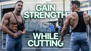 CAN YOU GET STRONGER WHEN CUTTING? | Back Workout