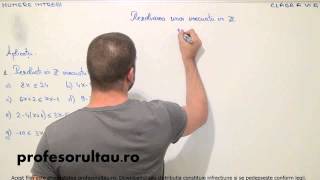 Ecuatii In Z Rezolvate - Profesorultau.ro