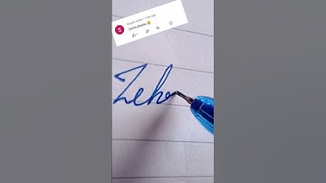 Zehra name write in cursive writing #cursive#writing#zehra#improveyourwriting#cursive#short