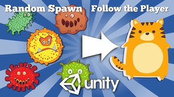 How to Spawn Monsters Randomly from different Spawn Points and Make them Follow the Player in Unity.