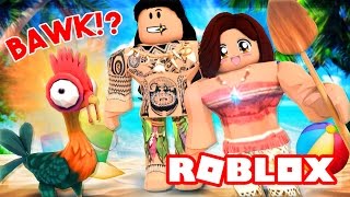 WE VISIT MOANA'S ISLAND IN ROBLOX?! (Roblox Roleplay)