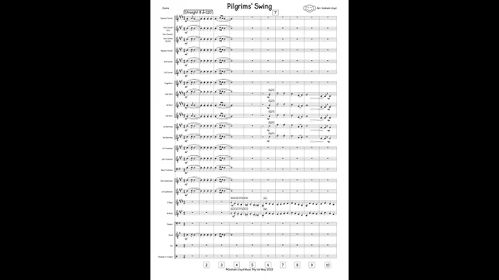Pilgrims' Swing For Brass Band