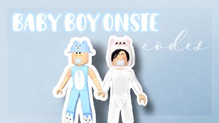 ONSIE BABY BOY CODES || roblox bloxburg